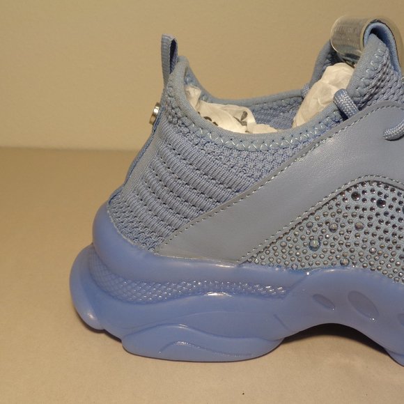 Madden NYC Size 6 M MAXIMA Blue Rhinestones Sneakers New Women's Shoes - Picture 3 of 16